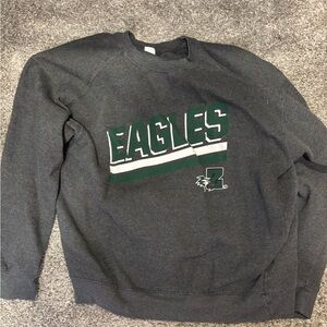 Eagles dark heathered grey sweatshirt